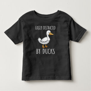 Funny Duck Lover Bird Watching Fan Toddler T-Shirt