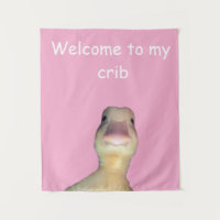 Funny Duck Meme: Welcome to My Crib Duck