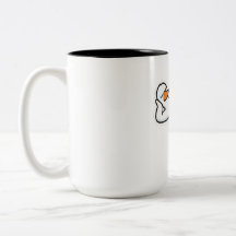 Funny Duck Mug | "No." Cute Baby Duck Coffee Mug