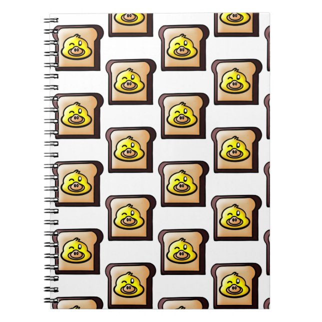 funny duck notebook (Front)