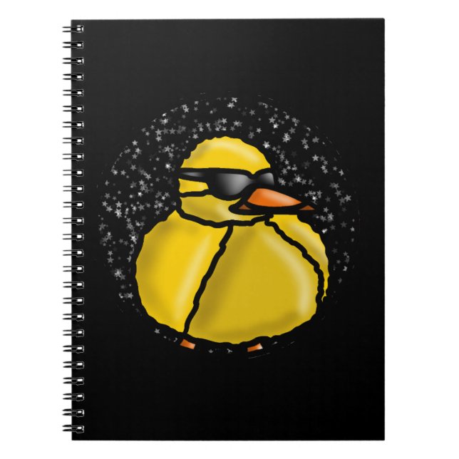 funny duck notebook (Front)