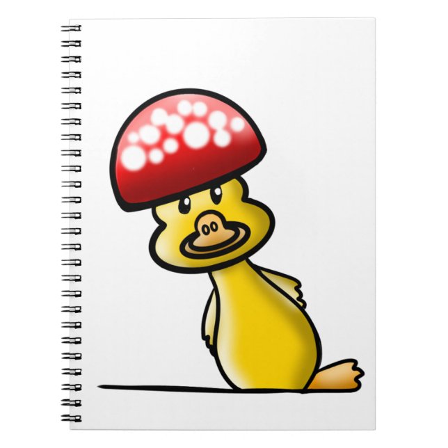 funny duck notebook (Front)