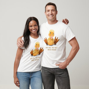 Funny Duck T-Shirt Catchy Text