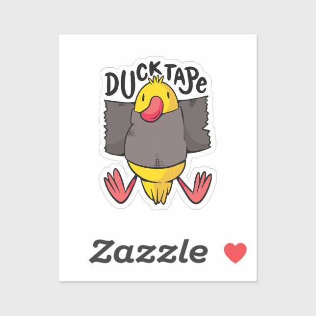 Funny Duck Tape (Sheet)