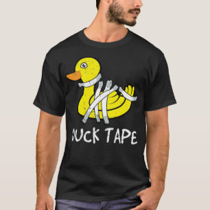 Funny Duck Tape  black black lab puppy  T-Shirt