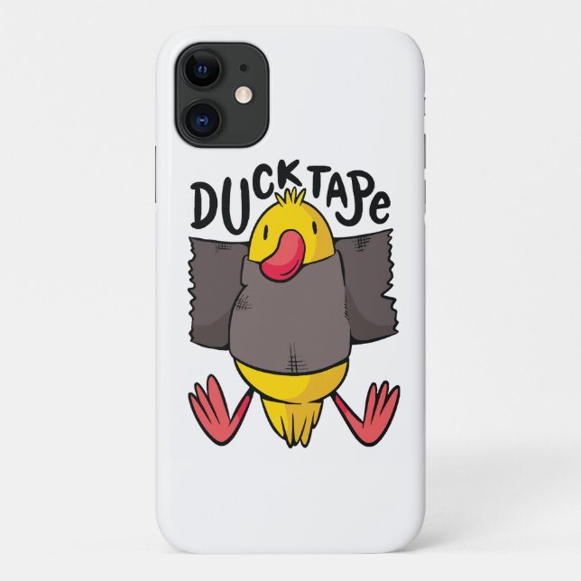 Funny Duck Tape Case-Mate iPhone Case (Back)