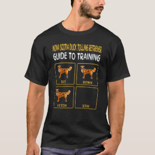 Funny Duck Tolling Retrievers Guide To Training Do T-Shirt