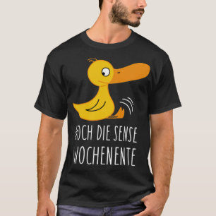 funny duck wants weekend cool black labs T-Shirt
