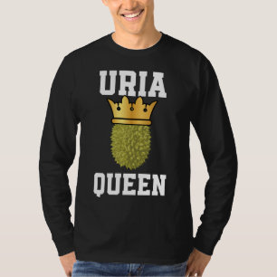 Funny Durian Queen Outfit Fruit Lovers For Women T-Shirt