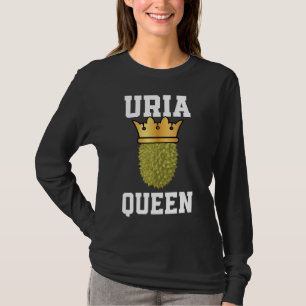 Funny Durian Queen Outfit Fruit Lovers For Women T-Shirt