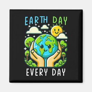 Funny Earth Day Save The Planet Cute Earth Day  Magnet