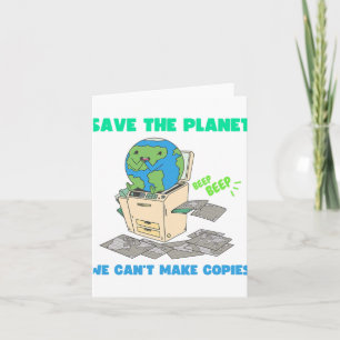 Funny Earth Day Shirt For Women Men Save The Earth Card