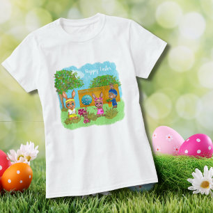 Funny Easter Bunny Crew Customizable Happy Easter T-Shirt