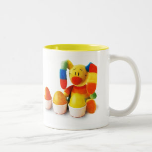 Funny Easter Bunny. Easter Gift Mug for Kids