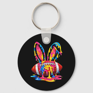 Funny Easter Bunny Ice Cream Drip Gifts For Men Bo Key Ring
