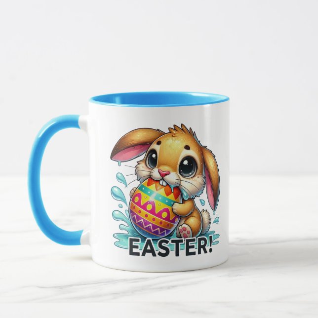 Funny Easter Bunny Mug (Left)