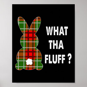 Funny Easter Bunny Tie Dyeing Word Game For Adults Poster