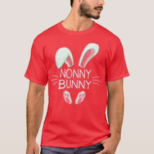 Funny Easter Day Costume Matching Cute Nonno Bunny T-Shirt