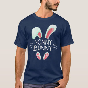 Funny Easter Day Costume Matching Cute Nonno Bunny T-Shirt