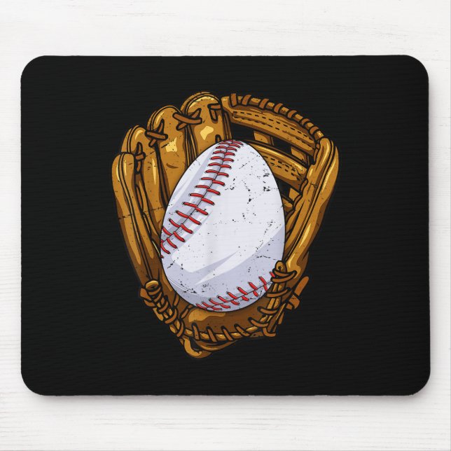 Funny Easter Egg Baseball Egg Hunting Easter Day M Mouse Pad (Front)