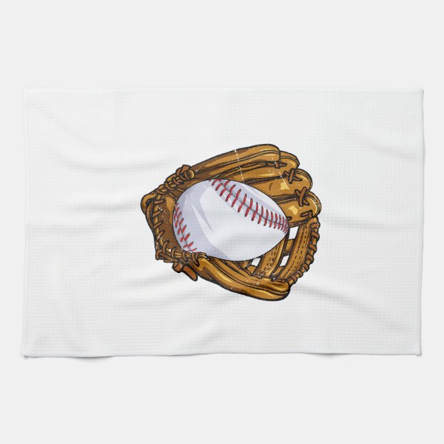 Funny Easter Egg Baseball Egg Hunting Easter Day M Tea Towel (Horizontal)