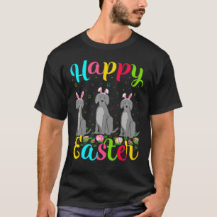 Funny Easter Egg Bunny Weimaraner Dog Happy Easter T-Shirt