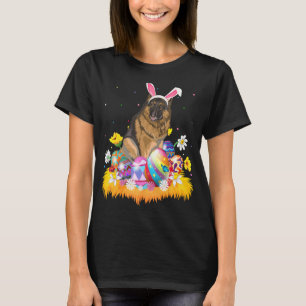 Funny Easter Egg  German Shepherd Dog Easter Sunda T-Shirt