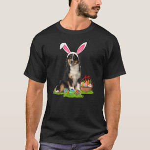 Funny Easter Egg Hunt Bunny Australian Shepherd Do T-Shirt