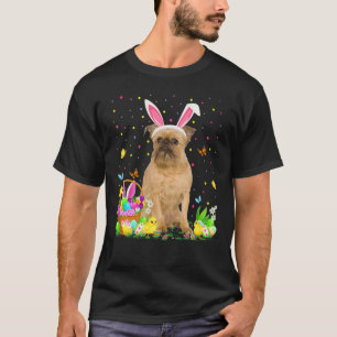 Funny Easter Egg Hunting Brussels Griffon Dog East T-Shirt