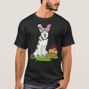 Funny Easter Egg Hunting Bunny Labrador Retriever T-Shirt