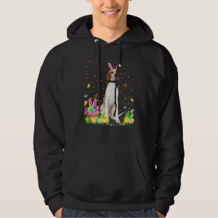 Funny Easter Egg Hunting English Pointer Dog Easte Hoodie