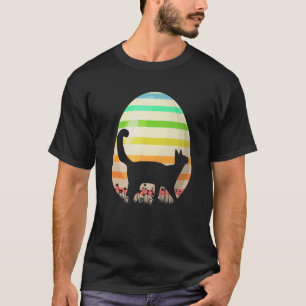 Funny Easter Egg Lover Vintage Style Balinese Cat T-Shirt