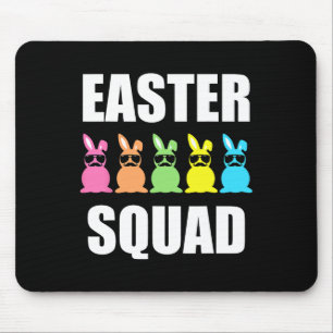 Funny Easter Family Matching Outfit Design Easter Mouse Pad