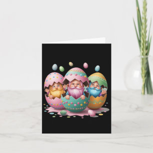 Funny Easter Gnome Egg Easter Gnomes Hatching From Card