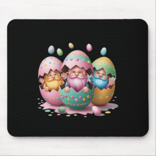 Funny Easter Gnome Egg Easter Gnomes Hatching From Mouse Pad