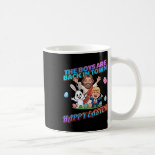 Funny Easter Jesus Easter Bunny Trump Boys Are Ck Coffee Mug