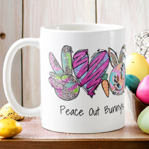 Funny Easter Peace Graffiti  Coffee Mug