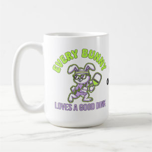 Funny Easter Pickleball Every Bunny Loves a Dink Coffee Mug