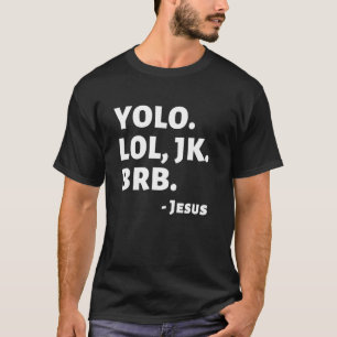 Funny Easter Religious Jesus Resurrection Text Spe T-Shirt