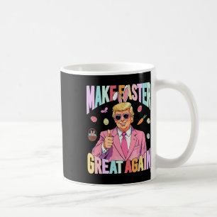 Funny Easter Trum Bunny Make Easter Great Again  Coffee Mug