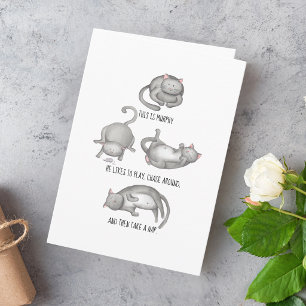 Funny Eat Drink Be Like Murphy Birthday Card