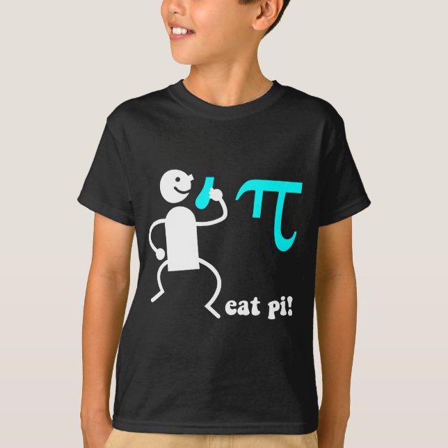 Funny eat pi T-Shirt (Front)