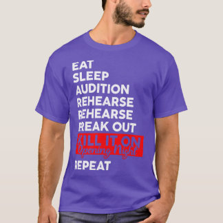 Funny Eat Sleep Kill It on Opening Night T-Shirt