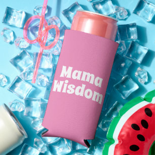 Funny "Eat Your Leafy Greens" - Mother's Day  Seltzer Can Cooler