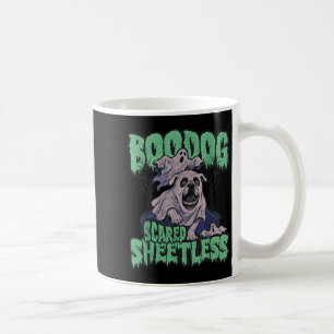 Funny Ed English Bulldog Halloween, Boodog Ghost D Coffee Mug