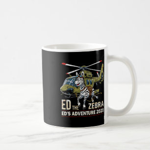 Funny Ed The Zebra 2025 Adventure Retro Vintage 2 Coffee Mug
