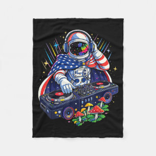 Funny edc rave party graphic outfits clothing fleece blanket