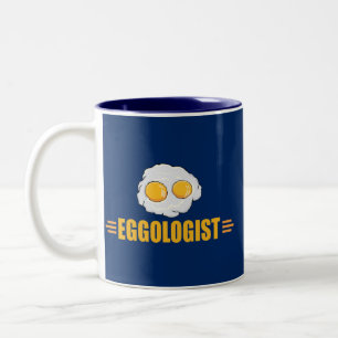 Funny Egg Lover's Two-Tone Coffee Mug