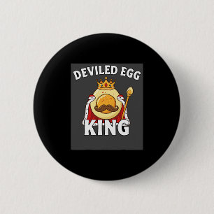 Funny Egg Pun Easter Brunch Thanksgiving Deviled E 6 Cm Round Badge