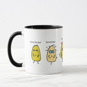 Funny Egg Puns Mug